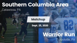 Matchup: Southern Columbia vs. Warrior Run  2020