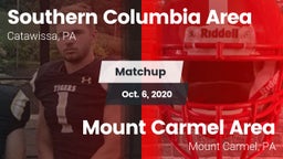 Matchup: Southern Columbia vs. Mount Carmel Area  2020