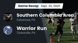 Recap: Southern Columbia Area  vs. Warrior Run  2020