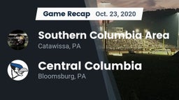 Recap: Southern Columbia Area  vs. Central Columbia  2020