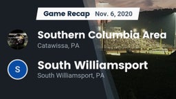 Recap: Southern Columbia Area  vs. South Williamsport  2020