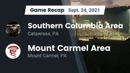 Recap: Southern Columbia Area  vs. Mount Carmel Area  2021