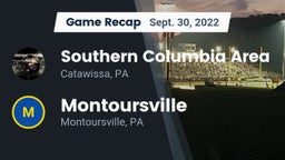 Recap: Southern Columbia Area  vs. Montoursville  2022