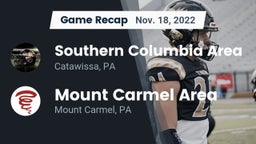 Recap: Southern Columbia Area  vs. Mount Carmel Area  2022