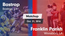 Matchup: Bastrop  vs. Franklin Parish  2016