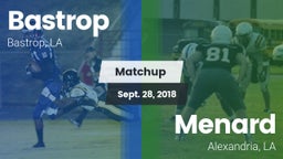 Matchup: Bastrop  vs. Menard  2018
