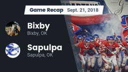 Recap: Bixby  vs. Sapulpa  2018