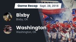 Recap: Bixby  vs. Washington  2018