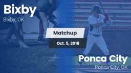 Matchup: Bixby  vs. Ponca City  2018