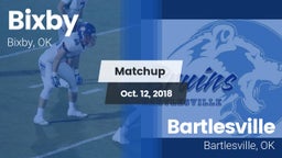 Matchup: Bixby  vs. Bartlesville  2018