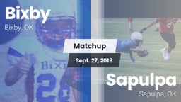 Matchup: Bixby  vs. Sapulpa  2019