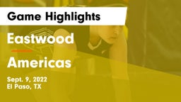 Eastwood  vs Americas  Game Highlights - Sept. 9, 2022