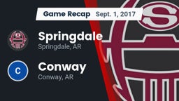 Recap: Springdale  vs. Conway  2017