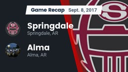 Recap: Springdale  vs. Alma  2017