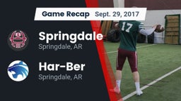 Recap: Springdale  vs. Har-Ber  2017