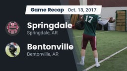 Recap: Springdale  vs. Bentonville  2017