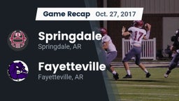 Recap: Springdale  vs. Fayetteville  2017