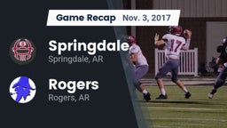Recap: Springdale  vs. Rogers  2017