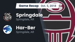 Recap: Springdale  vs. Har-Ber  2018