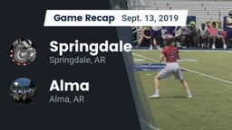 Recap: Springdale  vs. Alma  2019