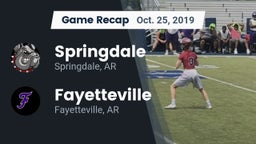 Recap: Springdale  vs. Fayetteville  2019