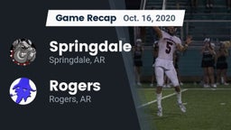 Recap: Springdale  vs. Rogers  2020