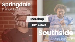 Matchup: Springdale High vs. Southside  2020