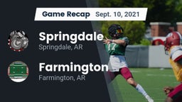 Recap: Springdale  vs. Farmington  2021