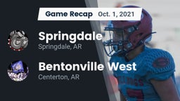 Recap: Springdale  vs. Bentonville West  2021