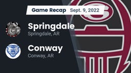 Recap: Springdale  vs. Conway  2022