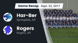 Recap: Har-Ber  vs. Rogers  2017