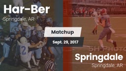 Matchup: Har-Ber  vs. Springdale  2017