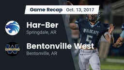 Recap: Har-Ber  vs. Bentonville West 2017