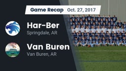 Recap: Har-Ber  vs. Van Buren  2017