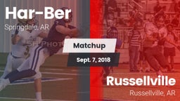 Matchup: Har-Ber  vs. Russellville  2018