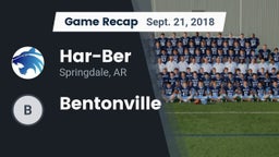 Recap: Har-Ber  vs. Bentonville 2018
