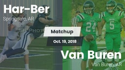 Matchup: Har-Ber  vs. Van Buren  2018