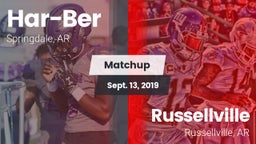 Matchup: Har-Ber  vs. Russellville  2019