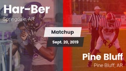 Matchup: Har-Ber  vs. Pine Bluff  2019