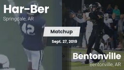 Matchup: Har-Ber  vs. Bentonville  2019