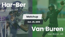 Matchup: Har-Ber  vs. Van Buren  2019