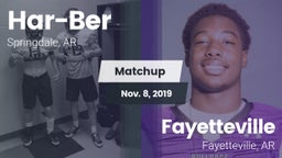Matchup: Har-Ber  vs. Fayetteville  2019