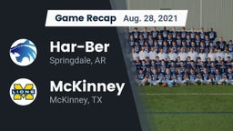 Recap: Har-Ber  vs. McKinney  2021