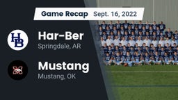 Recap: Har-Ber  vs. Mustang  2022