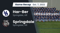 Recap: Har-Ber  vs. Springdale  2022