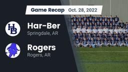Recap: Har-Ber  vs. Rogers  2022