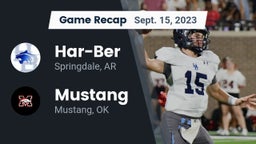Recap: Har-Ber  vs. Mustang  2023