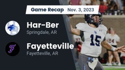 Recap: Har-Ber  vs. Fayetteville  2023