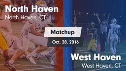Matchup: North Haven High vs. West Haven  2016