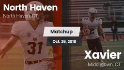 Matchup: North Haven  vs. Xavier  2018